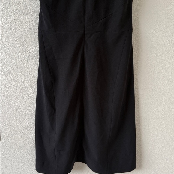 MM Lafleur Annie Black Sleeveless Vneck Shift Office Preppy Midi Dress 12 - Picture 12 of 13